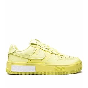 Nike Women's Neon Yellow Low-Top Athletic Sneakers